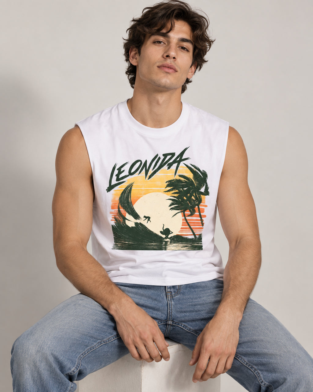 Sunset Jay Tank Top
