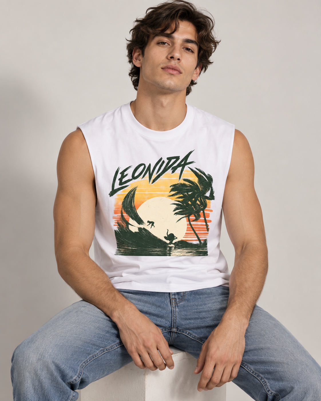 Sunset Jay Tank Top