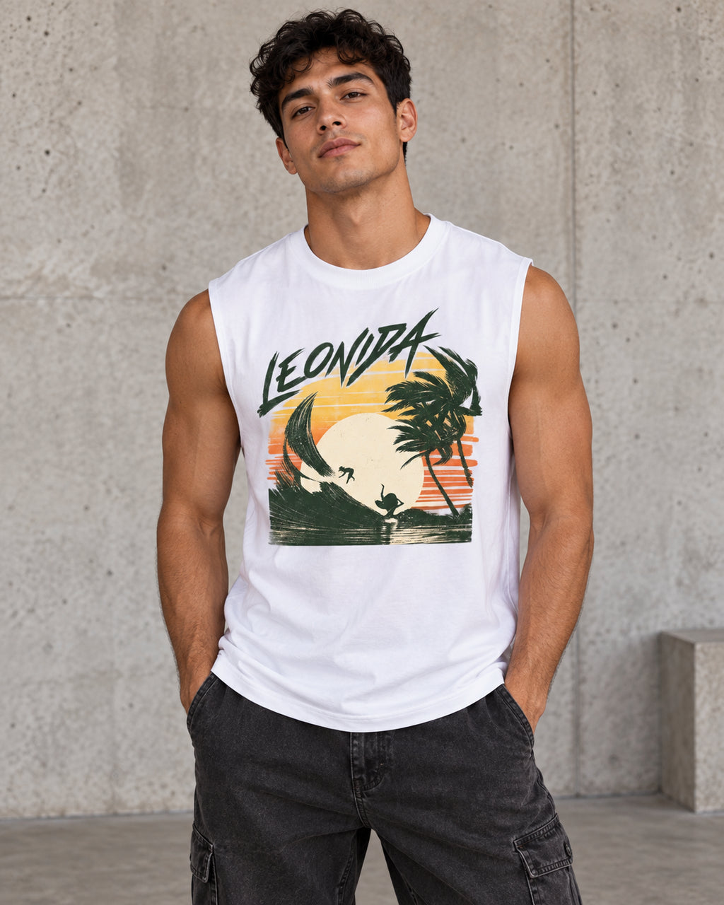 Sunset Jay Tank Top