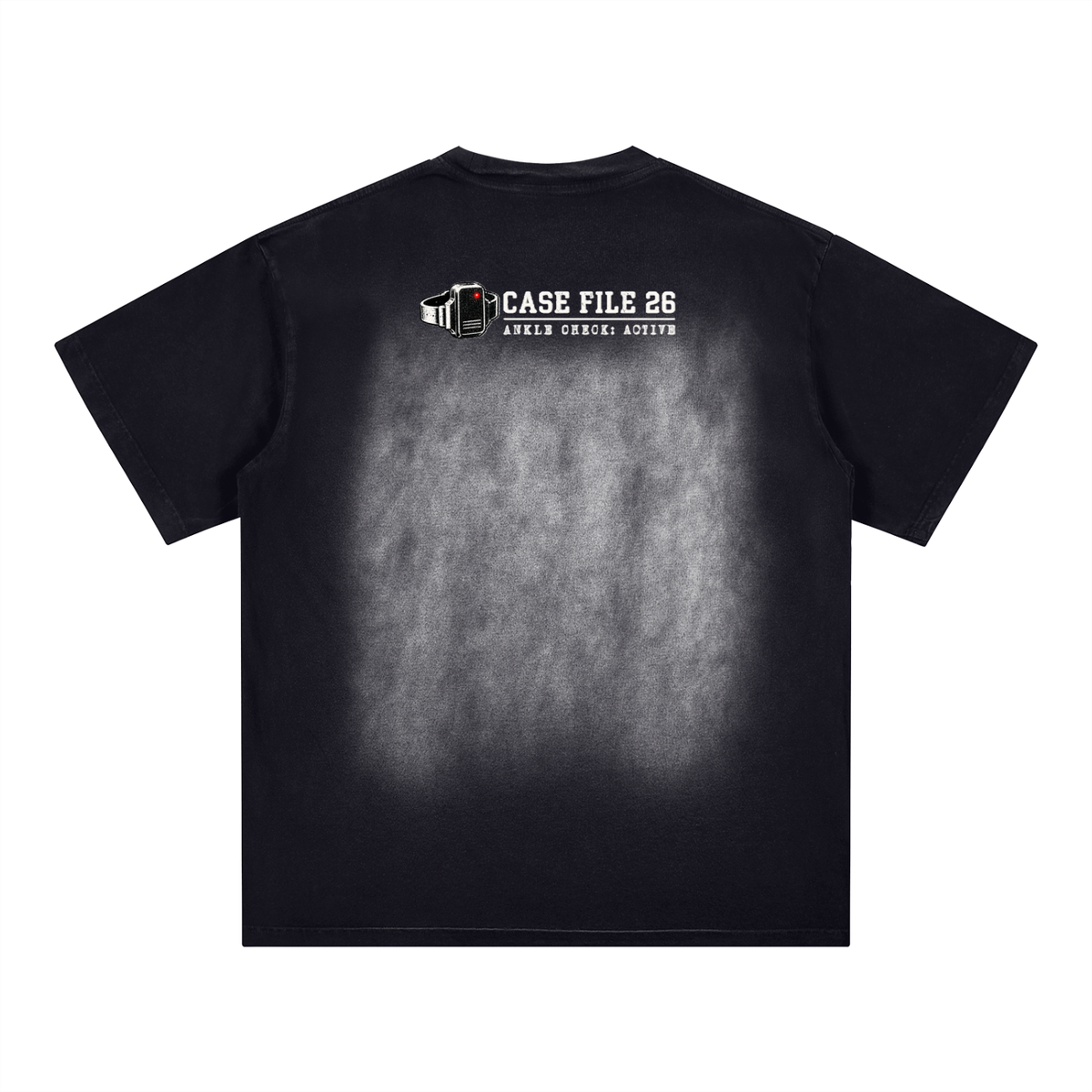 Square Patch Washed T-Shirt