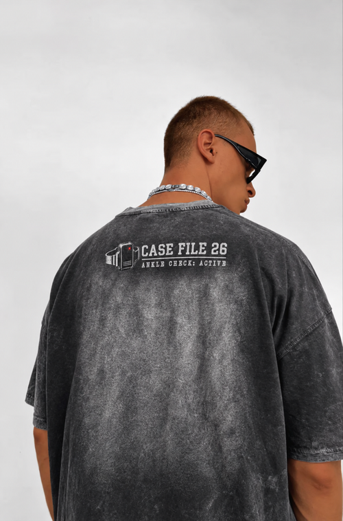 Square Patch Washed T-Shirt